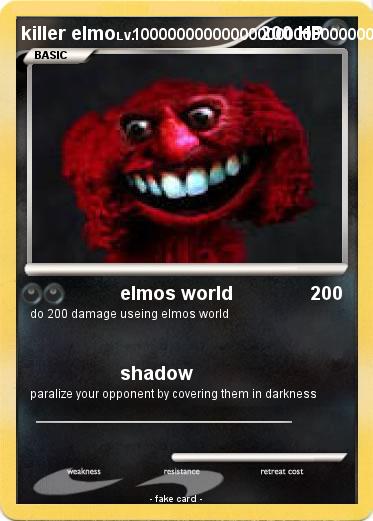 Pokemon killer elmo