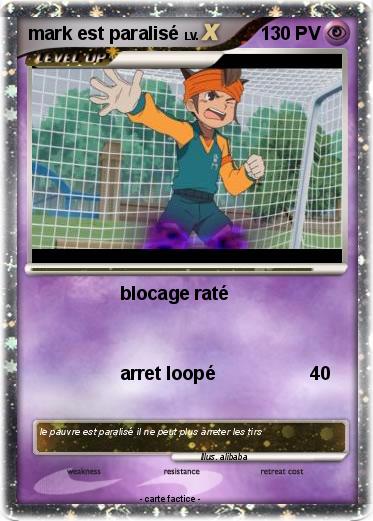 Pokemon mark est paralisé