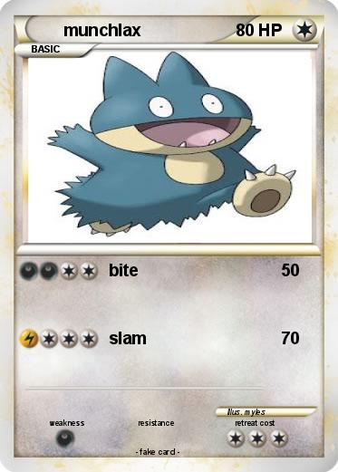 Pokemon munchlax