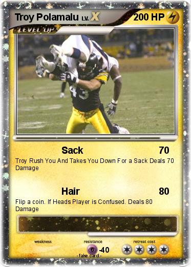 Pokemon Troy Polamalu