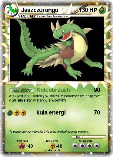 Pokemon Jaszczurongo