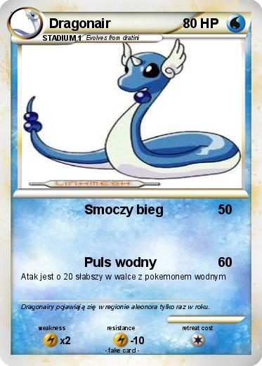Pokemon Dragonair