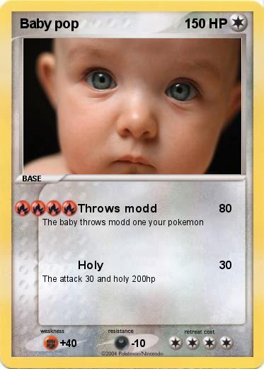 Pokemon Baby pop