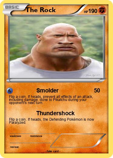 Pokemon The Rock