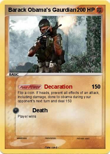 Pokemon Barack Obama's Gaurdian