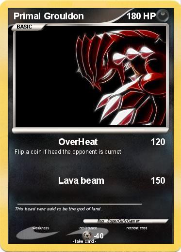 Pokemon Primal Grouldon