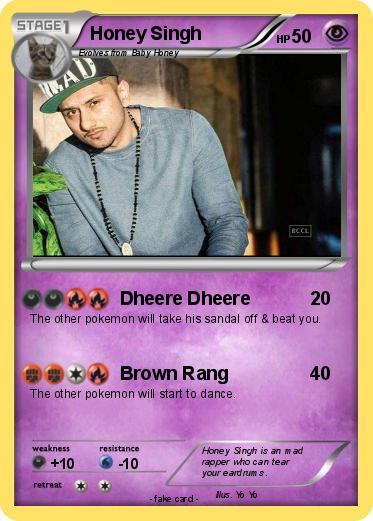 Pokemon Honey Singh