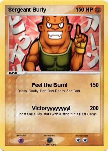 Pokemon Sergeant Burly