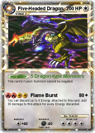 Pokemon Five-Headed Dragon