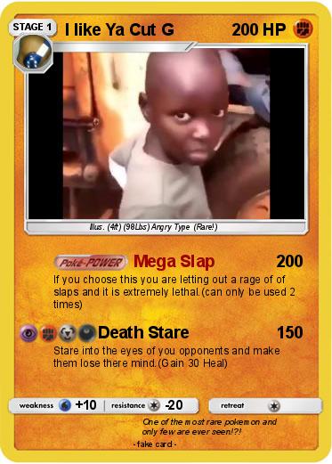 Pokemon I like Ya Cut G
