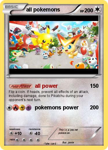 Pokemon all pokemons