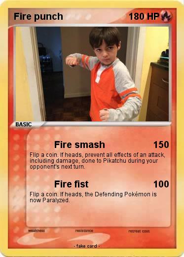 Pokemon Fire punch