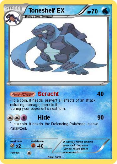 Pokemon Toneshelf EX