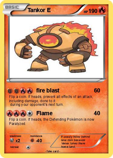 Pokemon Tankor E