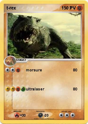 Pokemon t-rex
