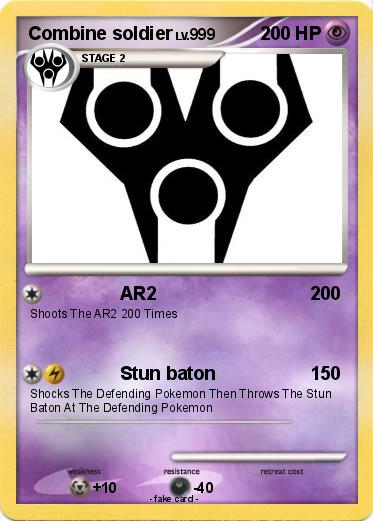 Pokemon Combine soldier