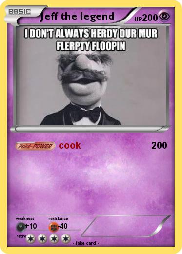 Pokemon Jeff the legend