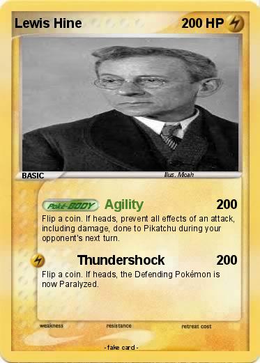 Pokemon Lewis Hine
