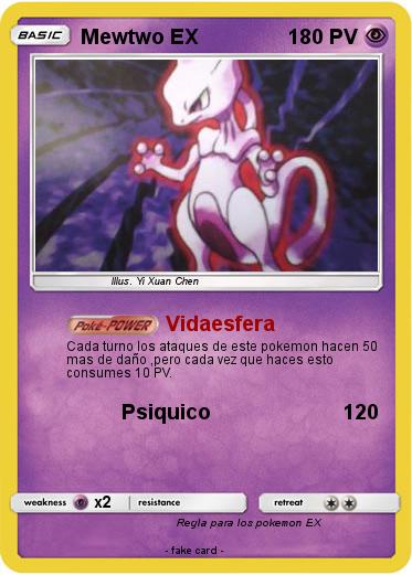 Pokemon Mewtwo EX