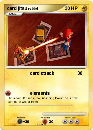 Pokemon card jitsu