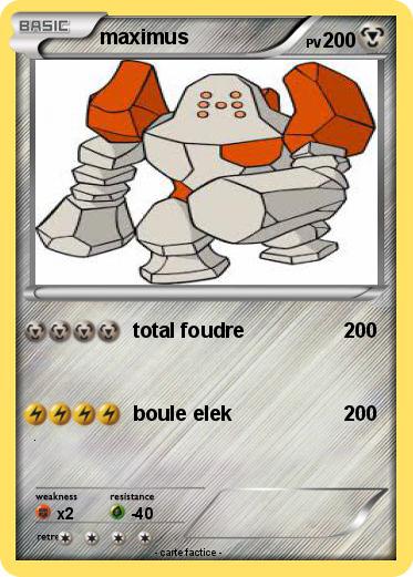 Pokemon maximus