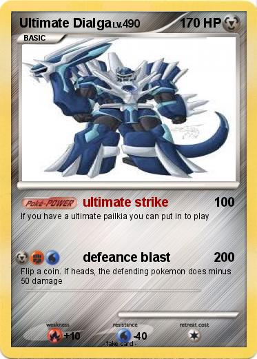 Pokemon Ultimate Dialga