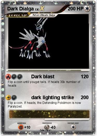 Pokemon Dark Dialga