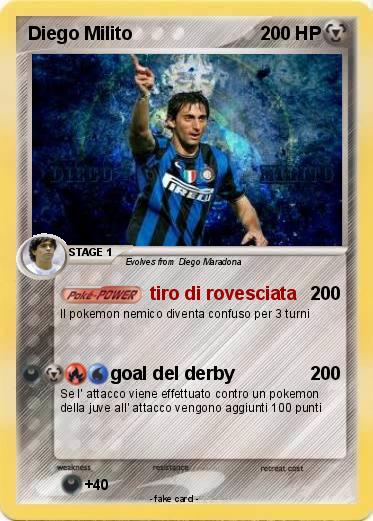Pokemon Diego Milito