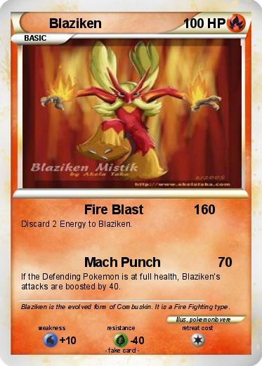 Pokemon Blaziken