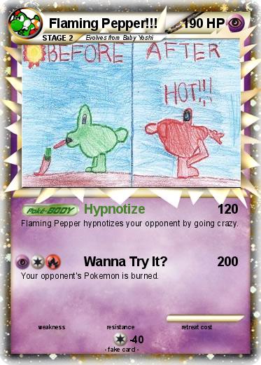 Pokemon Flaming Pepper!!!