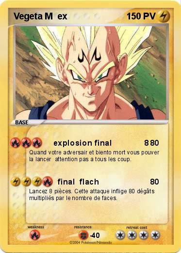 Pokemon Vegeta M  ex