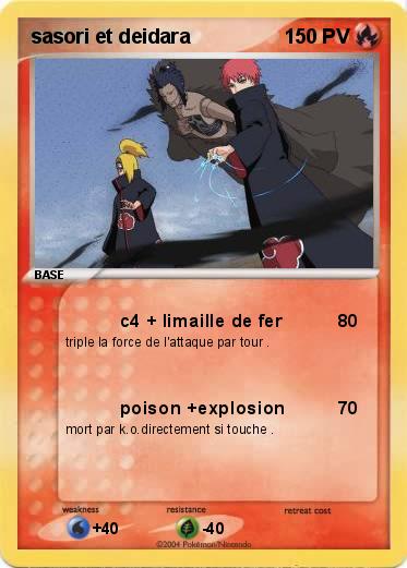 Pokemon sasori et deidara