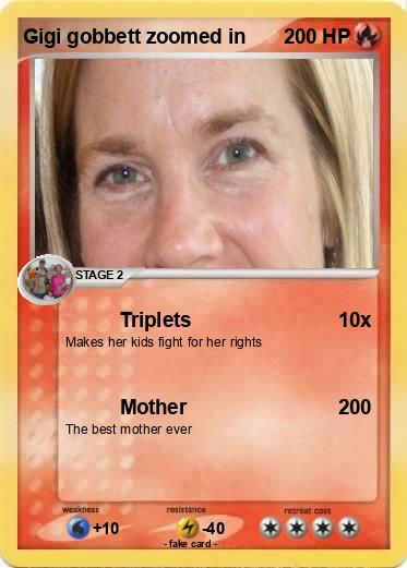 Pokemon Gigi gobbett zoomed in