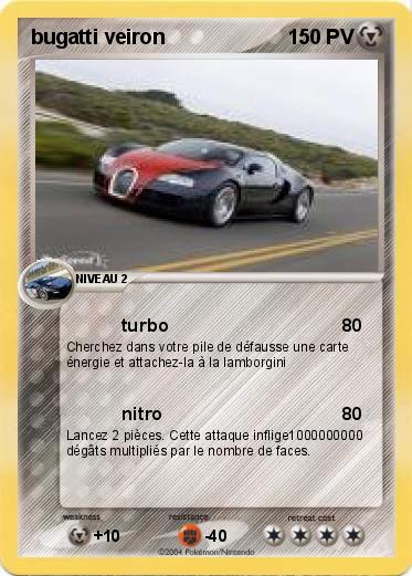 Pokemon bugatti veiron