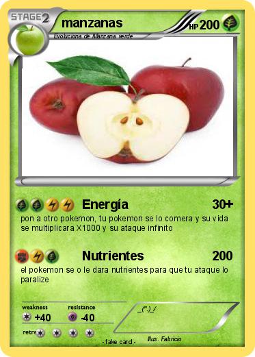 Pokemon manzanas