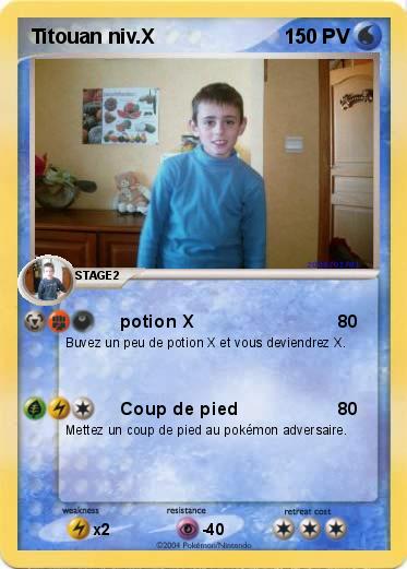 Pokemon Titouan niv.X