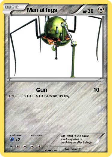 Pokemon Man at legs