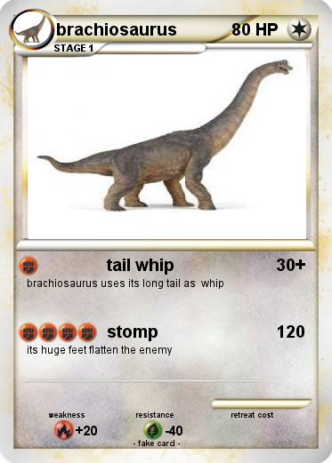 Pokemon brachiosaurus