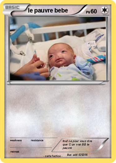 Pokemon le pauvre bebe