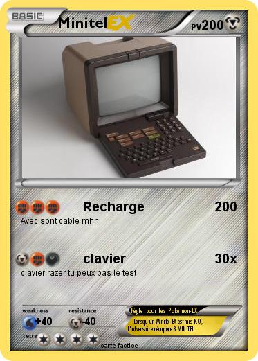 Pokemon Minitel