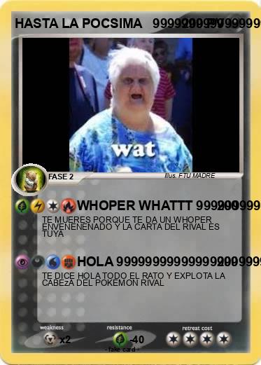 Pokemon HASTA LA POCSIMA   9999999999999999999999999999999999999999999