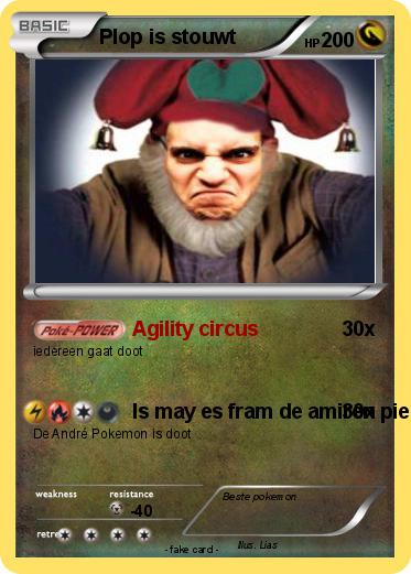 Pokemon Plop is stouwt