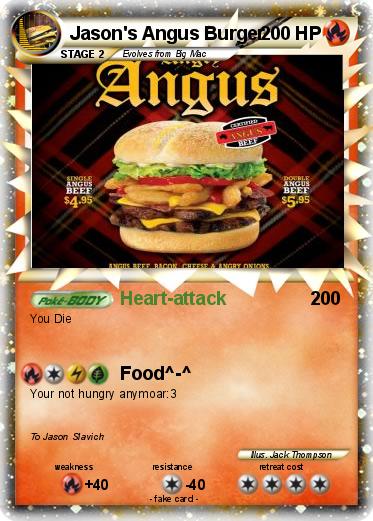 Pokemon Jason's Angus Burger