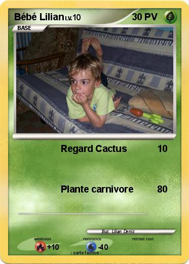 Pokemon Bébé Lilian