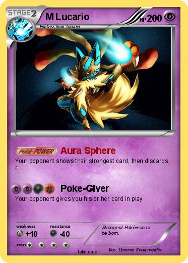 Pokemon M Lucario