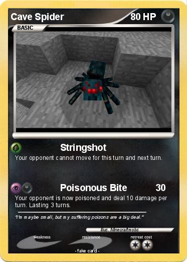 Pokemon Cave Spider