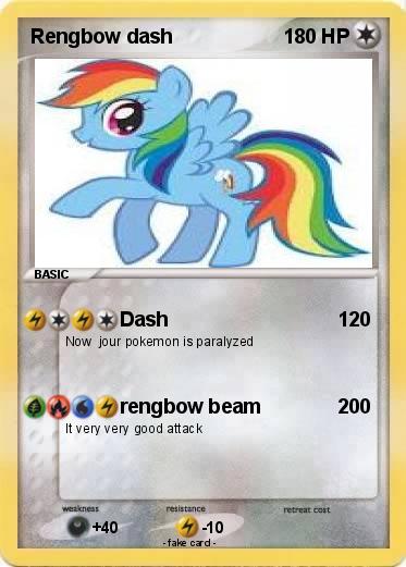 Pokemon Rengbow dash