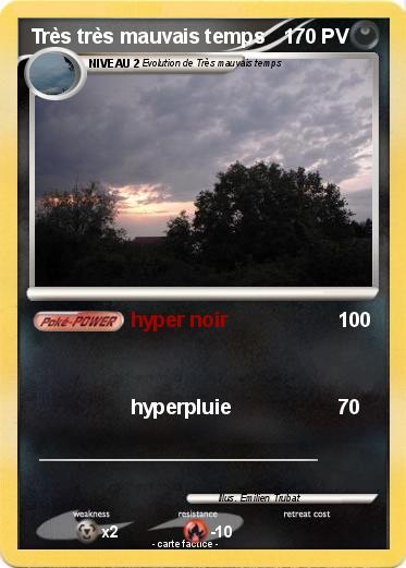 Pokemon Très très mauvais temps