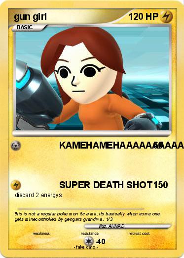 Pokemon gun girl