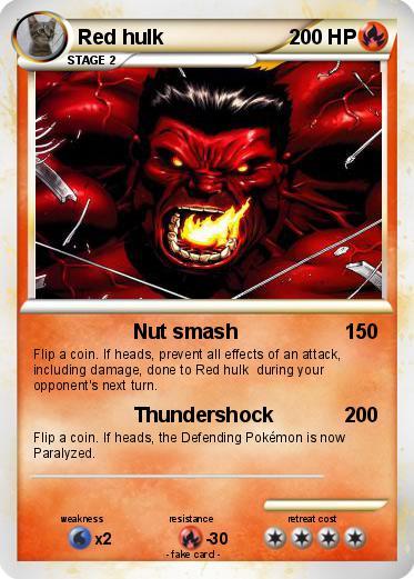 Pokemon Red hulk